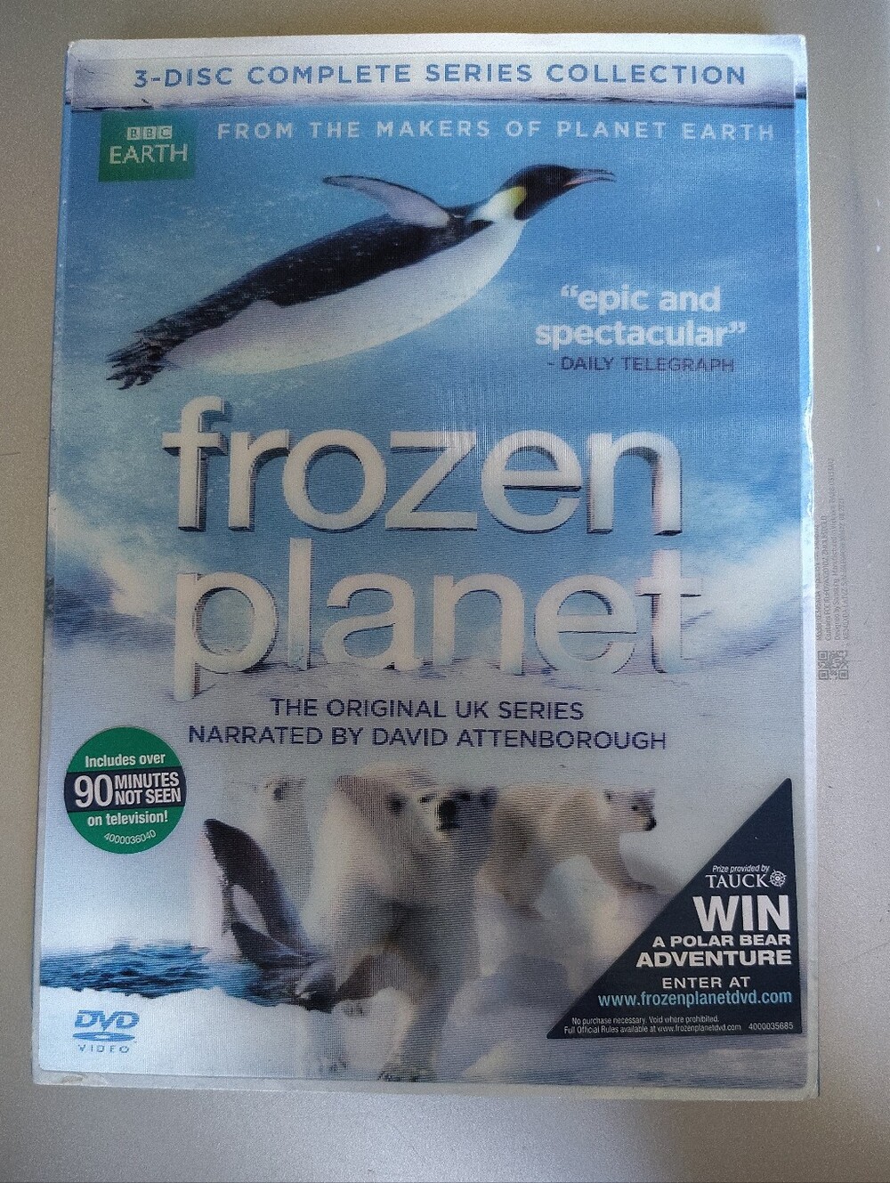 Frozen Planet: The Complete Series (David Attenborough-Narrated) 3-Disc DVD